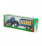 Модель Siku Трактор New Holland T9.560 с прицепом