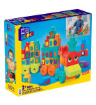 Конструктор Mega Bloks Поезд с буквами