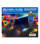 Конструктор магнитный Magplayer, 45 эл.