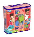 Конструктор Розовый Mega Bloks, 60 эл