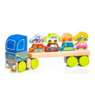 Игрушка Cubika Тягач с машинками LM-12