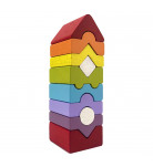 Деревянная пирамидка Cubika 10 эл