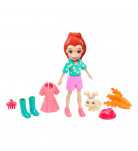 Кукла Barbie Лила с любимцем Polly Pocket