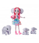 Игровой набор Enchantimals Семья слоненка Эсмеральды