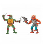 Набор фигурок TMNT Рафаэль против Трицератона