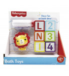 Набор для игры с водой Fisher-Price Львенок с буквами и цифрами