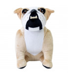 Мягкая игрушка WP Merchandise! Бульдог Коржик 20 см
