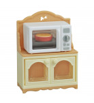 Набор Sylvanian Families 5443 Шкаф с микроволновой печью