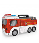 Игровой набор Lunatik kids Трансформер Пожарная машина