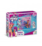 Пазл 2 в 1 Dodo My Little Pony Funny Games с фигуркой 60 эл
