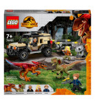 LEGO Jurassic World Перевозка пирораптора и дилофозавра 76951