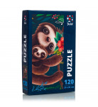 Пазл De.tail Baby Sloth 120 эл