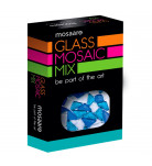 Набор для творчества Mosaaro Glass Mosaic Mix Blue