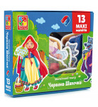 Магнитная игра Vladi Toys Магнітний театр Червона шапочка (укр)