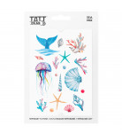Временное Тату TATTon.me Sea mix
