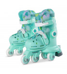 Роликовые коньки Yvolution Switch Skates Green, р. 24-28