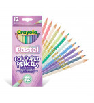 Набор карандашей Crayola Coloured Pencils Pastel 12 шт