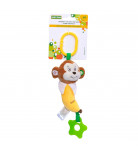 Мягкая игрушка с прорезывателем Baby Team Обезьянка