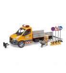 Игровой набор Bruder Дорожная служба MB Sprinter 1:16