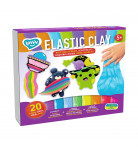 Набор для лепки с воздушным пластилином Lovin Elastic Clay 20 шт