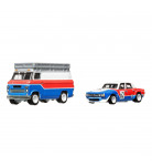 Коллекционная модель машинки 70 Rover P6 Group 2 и транспортер HW Rally Hauler 