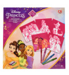 Набор раскрасок Disney Princess из фетра с фломастерами