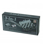 Набор игр 3 в 1 Shantou Magnetic Board