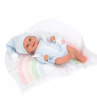 Пупс Arias Elegance Babyto Azul 33 см