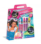 Детский набор для маникюра Clementoni Shiny Nails Crazy Chic