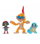 Набор фигурок Pokemon W18 Pawniard, Monferno and Squirtle