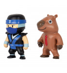 Набор коллекционных фигурок Stumble Guys Ниндзя Кай и Капибара