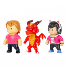 Набор коллекционных фигурок Stumble Guys Оператор Джина, Дракон Инферно, Мисс Стамбл