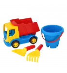 Набор для игры с песком Tigres с авто Tech Truck