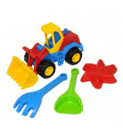 Набор для игры с песком Tigres с бульдозером Tech Truck