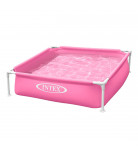 Бассейн каркасный Intex Rectangular Bubble Gum 337 л
