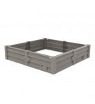 Песочница-грядка 2 в 1 Smoby Square Garden and Sandpit