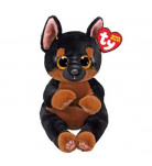 Мягкая игрушка TY Beanie Bellies Ротвейлер Fritz 25 см