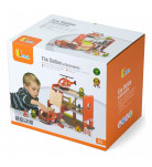 Деревянный набор Viga Toys Пожарная станция 