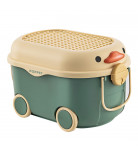 Большой органайзер на колесах Poppet Утенок Green