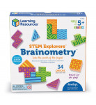 Обучающий набор Learning Resources STEM Explorers Brainometry Цветная геометрия