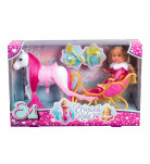 Набор Steffi & Evi Love Эви Princess Ride