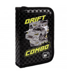 Пенал твердый одинарный с двумя клапанами Yes Drift King HP-04
