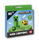 Набор восковых карандашей Yes Minecraft 12 шт
