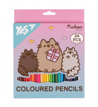 Набор цветных карандашей Yes Pusheen Stormy and Pip 24 шт