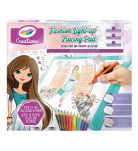 Доска для рисования Crayola Fashion с подсветкой