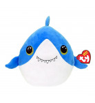 Мягкая игрушка TY Squish-A-Boos Shark Finsley 40 см
