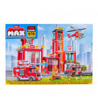 Конструктор Zuru Max Fire Adventure Fire Station 976 эл