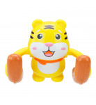 Интерактивная игрушка Грайся та Навчайся Неугомонное животное тигр