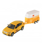 Автомодель с прицепом Автопром BMW X6, 1:43