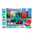 Конструктор Kids Hits IBlock Junior Машина для уборки дорог 211 эл